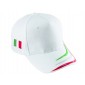 Cappello Baseball Italia Bianco